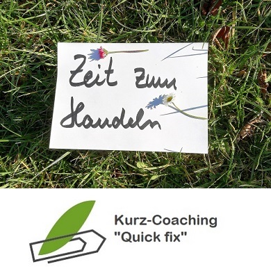 Kurz-Coaching Quick fix
